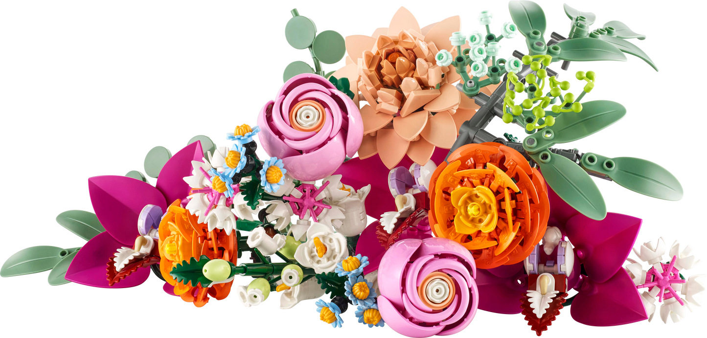 LEGO BOTANICALS Pretty Pink Flower Bouquet 10342 - Dian by Nimbus Labs