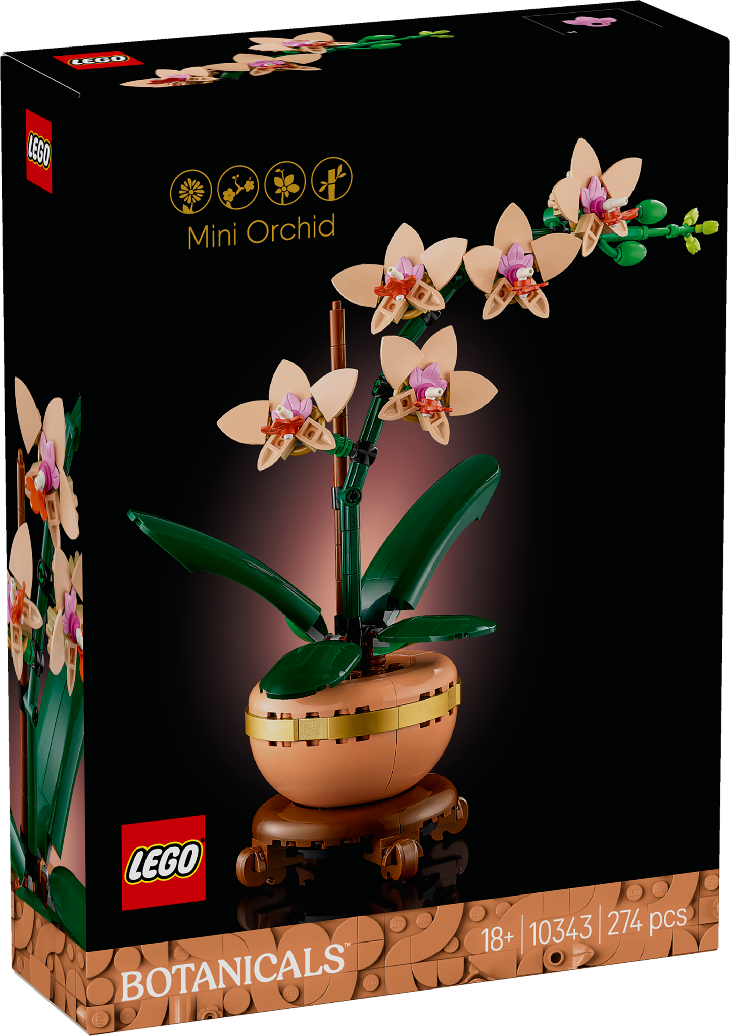 LEGO Botanicals Mini Orchid Plant Gift 10343 - Dian by Nimbus Labs