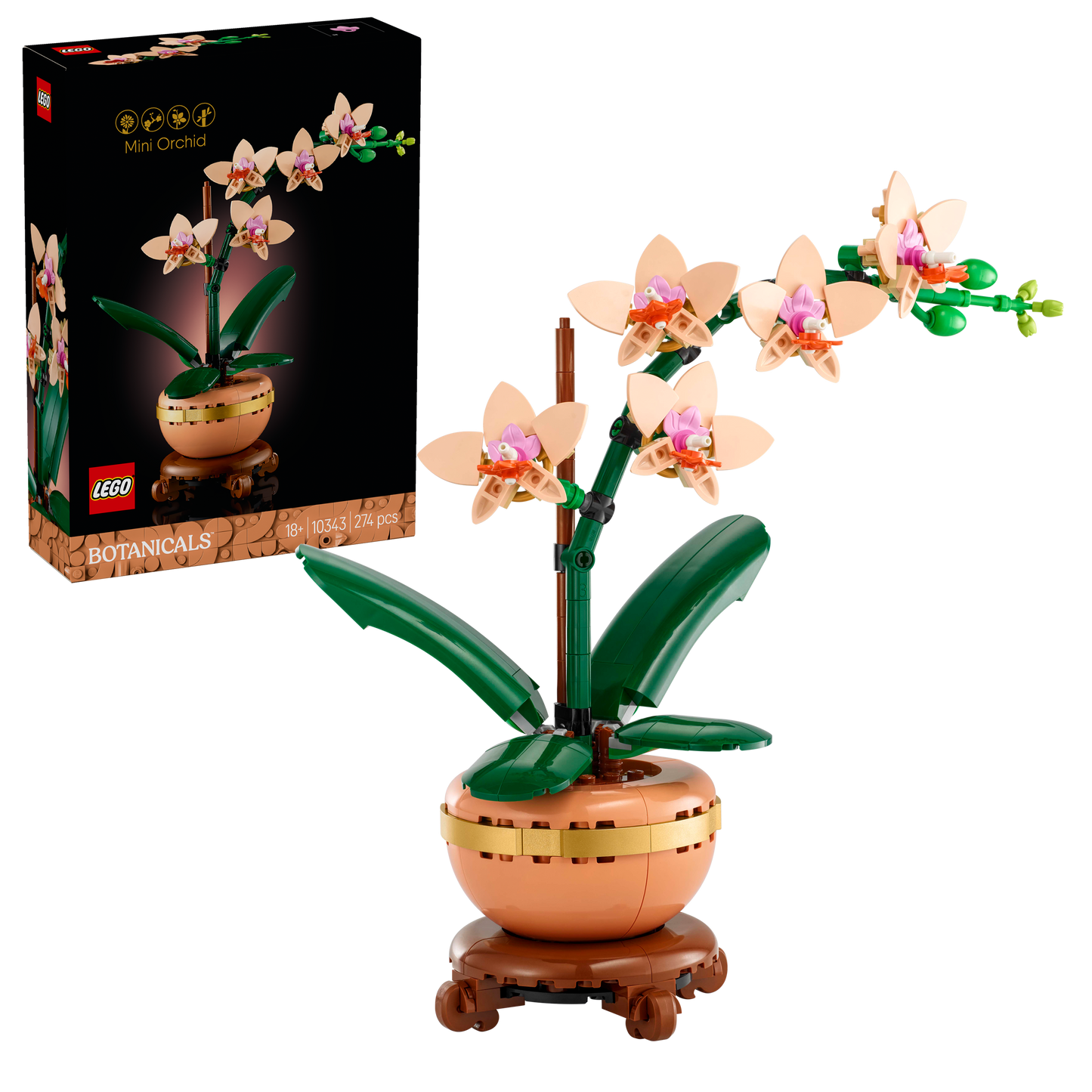 LEGO Botanicals Mini Orchid Plant Gift 10343 - Dian by Nimbus Labs