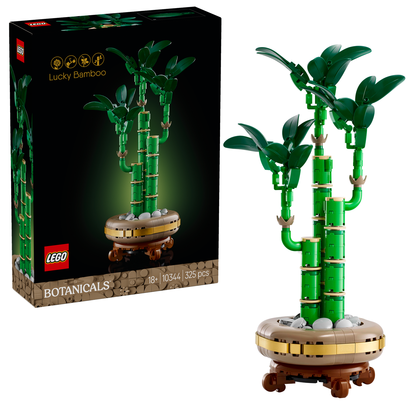 LEGO BOTANICALS Lucky Bamboo Plant Decor 10344 - Dian by Nimbus Labs