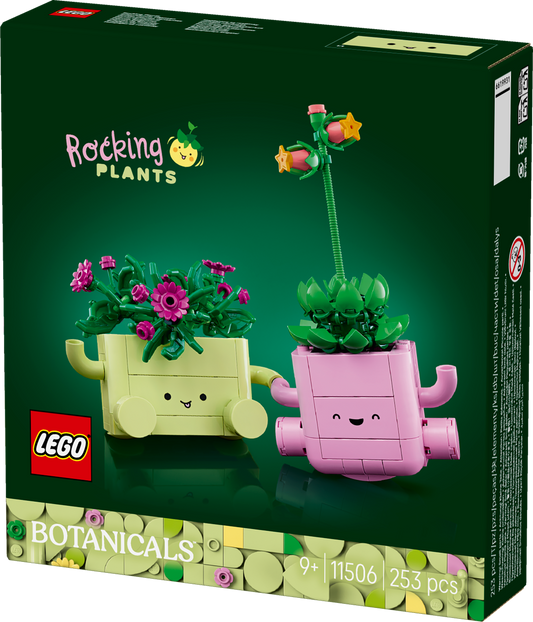 LEGO Botanicals Rocking Plants Flower Building Set 11506