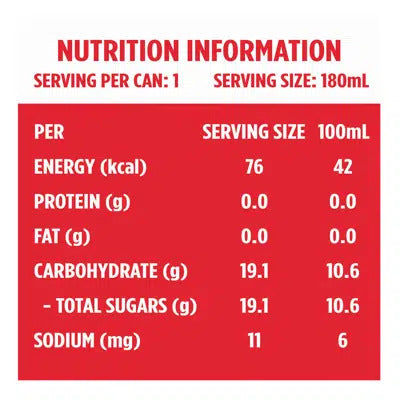 Coca-Cola Mini Can Drink - Classic (6x180ml)