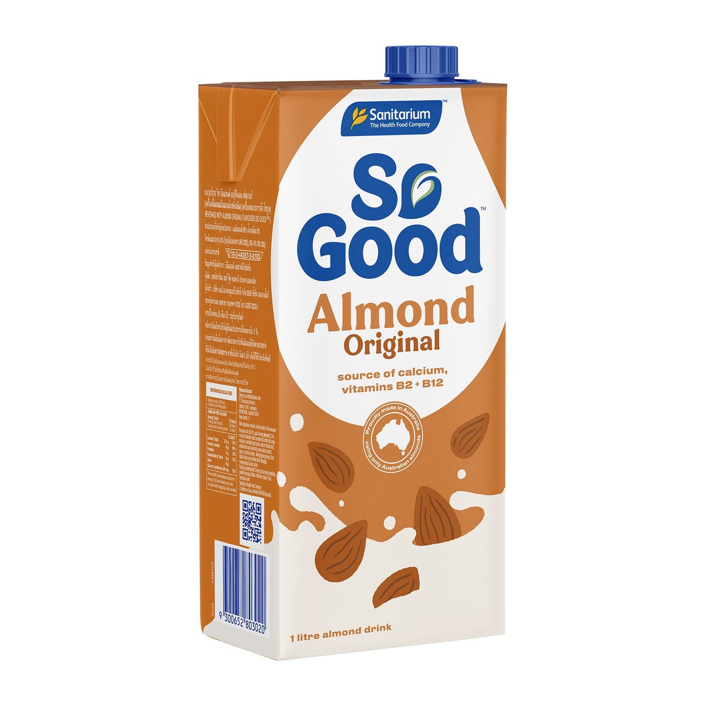 So Good Almond Milk Original (12x1L)