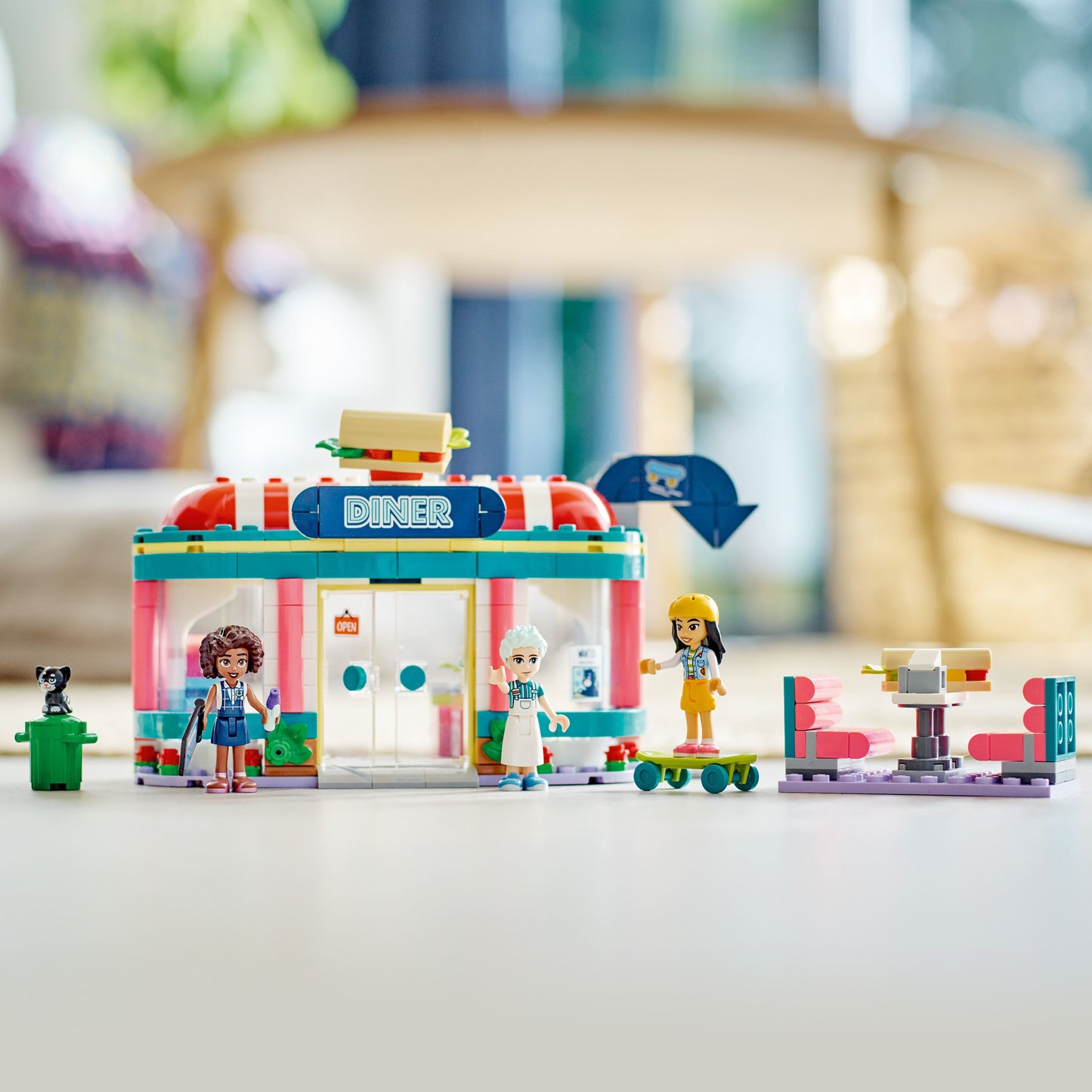 LEGO Friends Heartlake Downtown Diner 41728 Building Toy Set (346 Pieces) - Dian by Nimbus Labs
