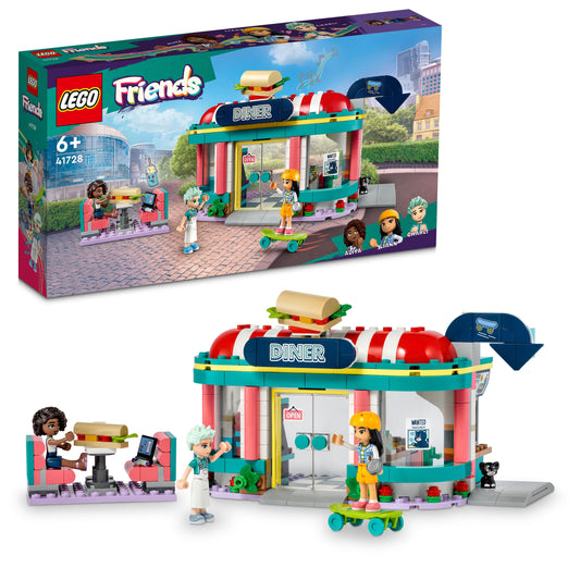 LEGO Friends Heartlake Downtown Diner 41728 Building Toy Set (346 Pieces) - Dian by Nimbus Labs