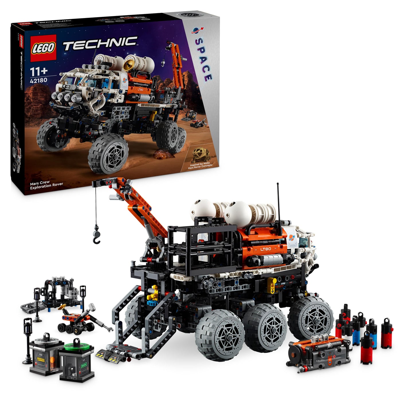 LEGO Technic Mars Crew Exploration Rover Space Playset 42180Bricks