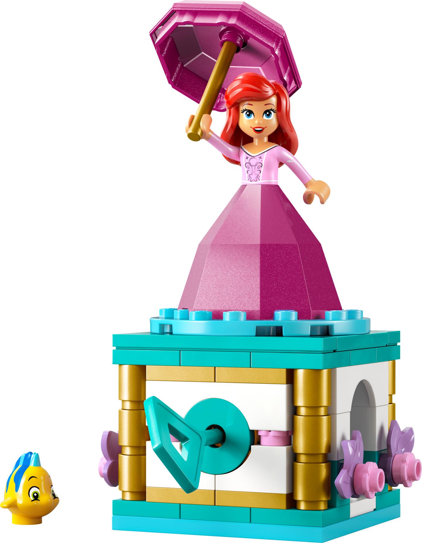LEGO® Disney Princess Twirling Ariel Building Kit and Fantasy Toy Model 43259