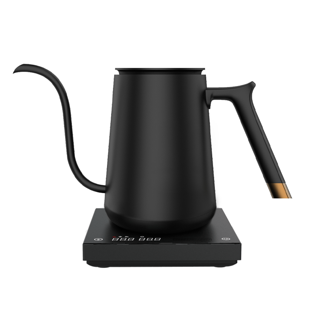 TIMEMORE Fish Smart Prominent Electric Pour Over Kettle (Black/White) | 900ml Right handed - Dian by Nimbus Labs
