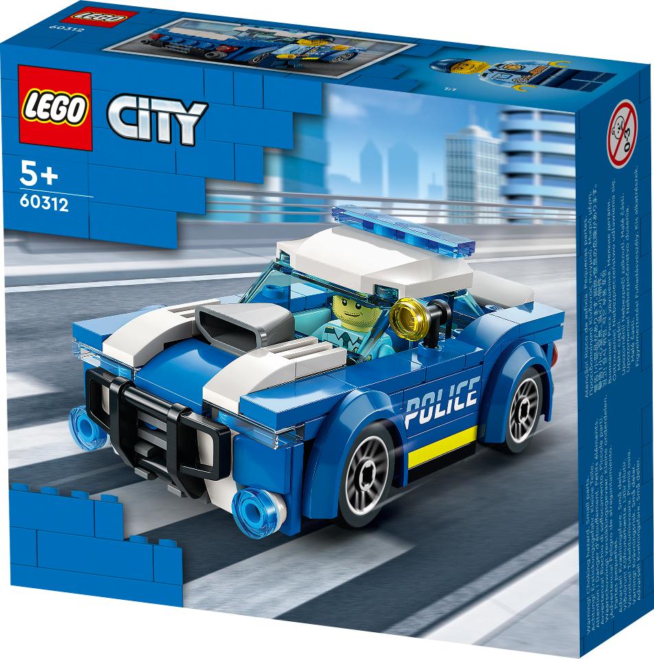 LEGO® City Police Car 60312 Building Kit; Fun Toy Designed for Kids Aged 5 and up (94 Pieces)