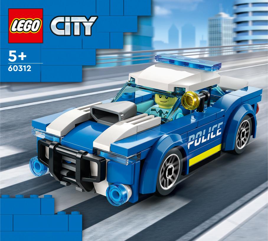 LEGO® City Police Car 60312 Building Kit; Fun Toy Designed for Kids Aged 5 and up (94 Pieces)