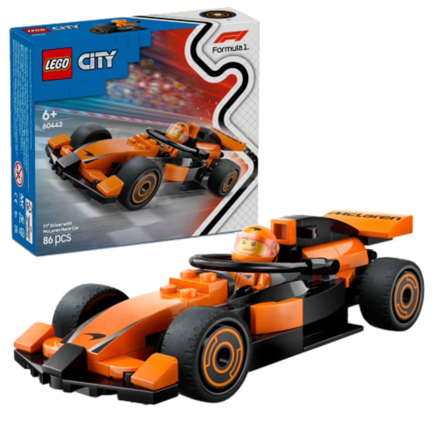 LEGO F1 Driver with McLaren Race Car 60442