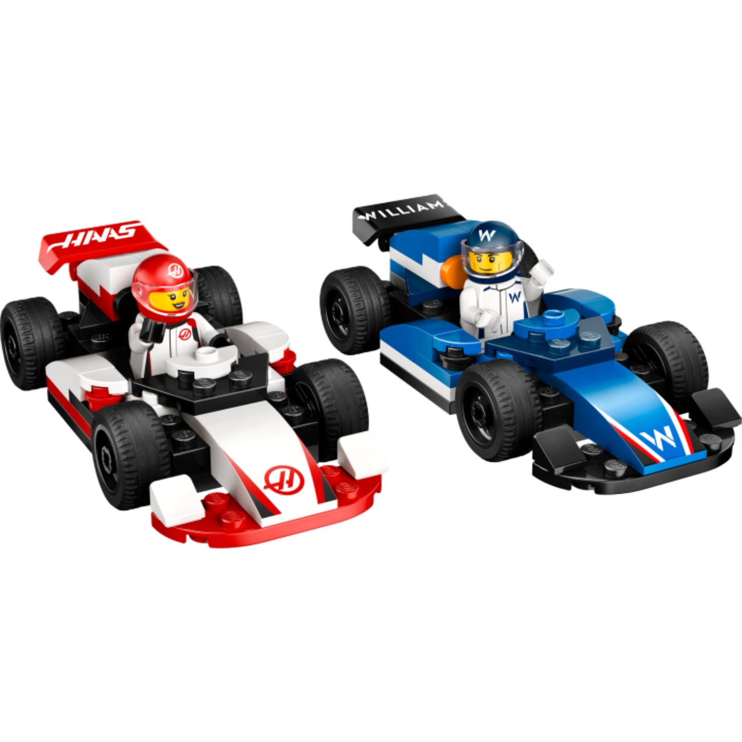 LEGO F1 Williams Racing & Haas F1 Race Cars 60464