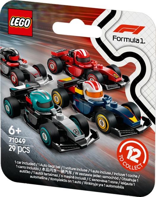 LEGO® F1® Collectible Race Cars Vehicle Kit 71049