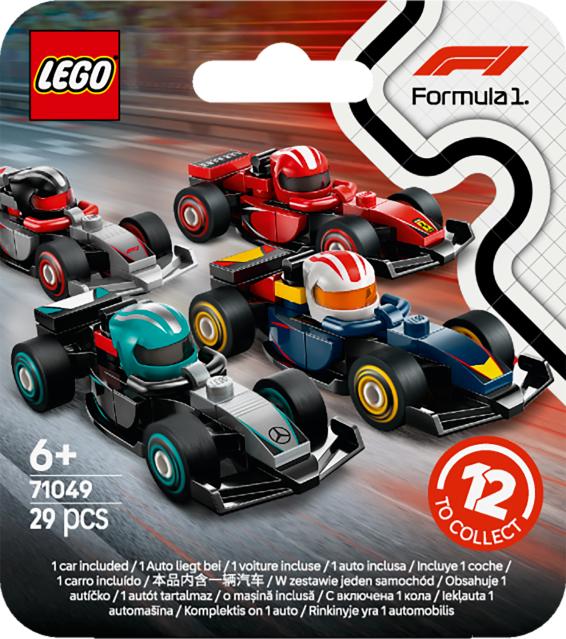 LEGO® F1® Collectible Race Cars Vehicle Kit 71049