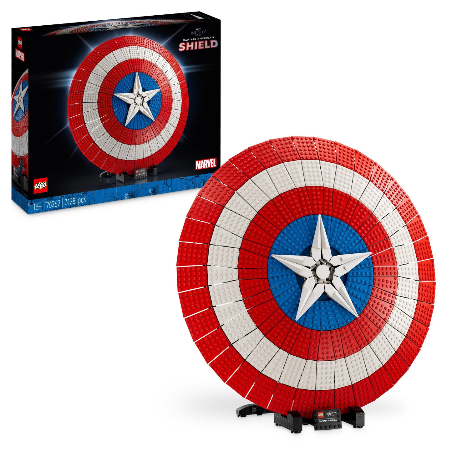 LEGO Marvel Captain America’s Shield 76262 Building Kit (3,128 Pieces) - Dian by Nimbus Labs