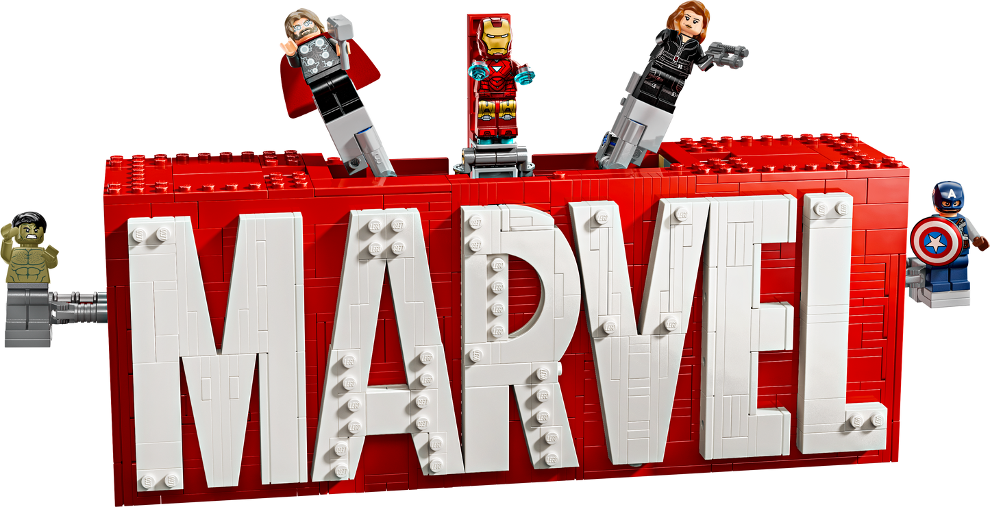 LEGO MARVEL Logo & Minigures 76313
