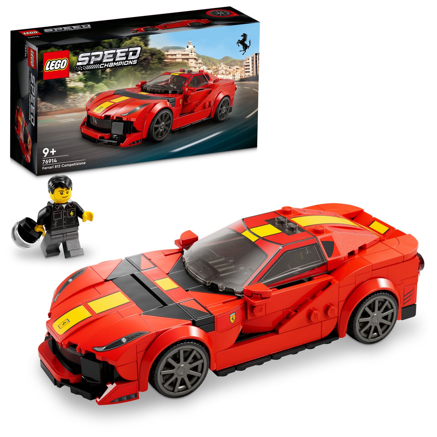 LEGO Speed Champions Ferrari 812 Competizione 76914 Building Toy Set (261 Pieces) - Dian by Nimbus Labs