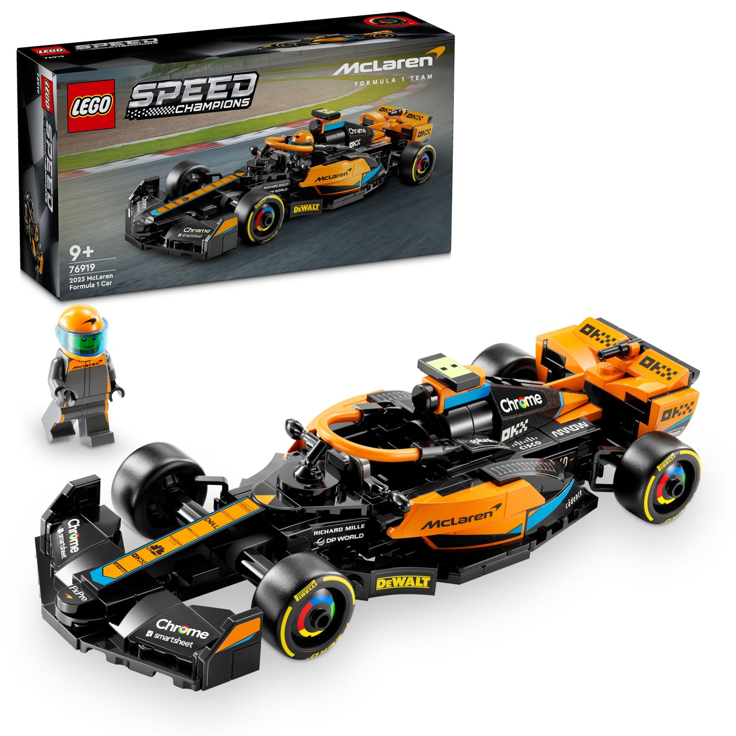 LEGO SPEED CHAMPIONS 2023 Mc La ren F1 Race Car 76919 - Dian by Nimbus Labs
