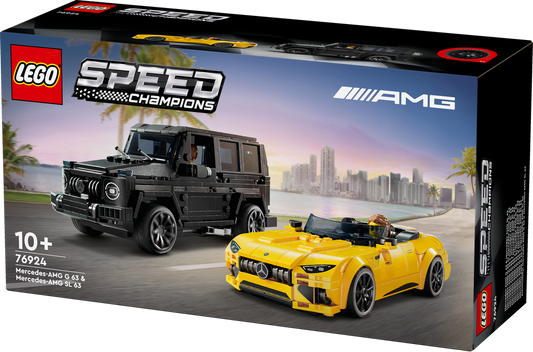LEGO® Speed Champions Mercedes-AMG G 63 & Mercedes-AMG SL 63 76924