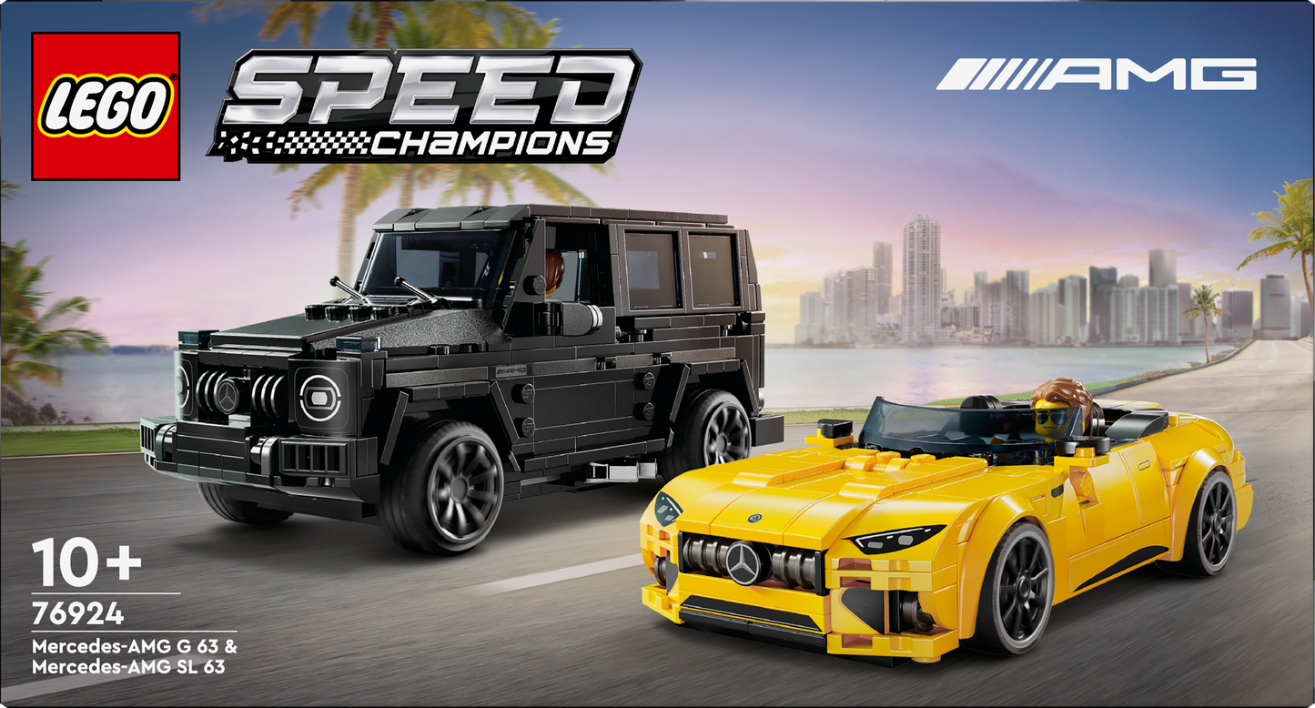 LEGO® Speed Champions Mercedes-AMG G 63 & Mercedes-AMG SL 63 76924