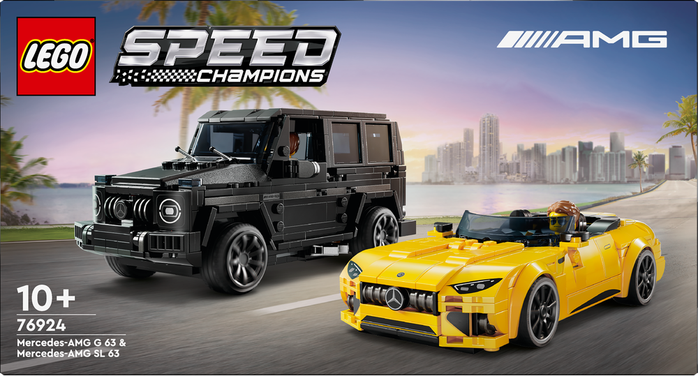 LEGO® Speed Champions Mercedes-AMG G 63 & Mercedes-AMG SL 63 76924