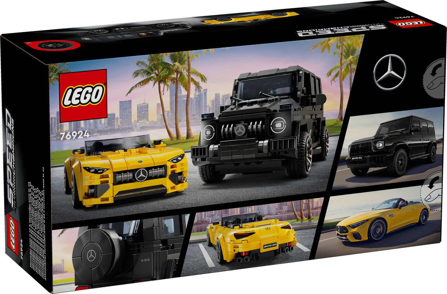 LEGO® Speed Champions Mercedes-AMG G 63 & Mercedes-AMG SL 63 76924