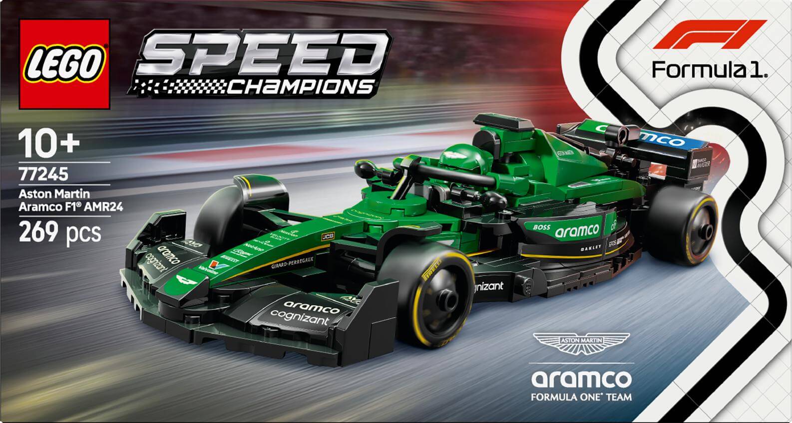 LEGO Speed Champions Aston Martin Aramco F1® AMR24 Race Car 77245 - Dian by Nimbus Labs