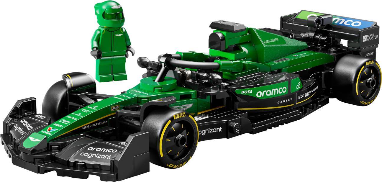 LEGO Speed Champions Aston Martin Aramco F1® AMR24 Race Car 77245 - Dian by Nimbus Labs
