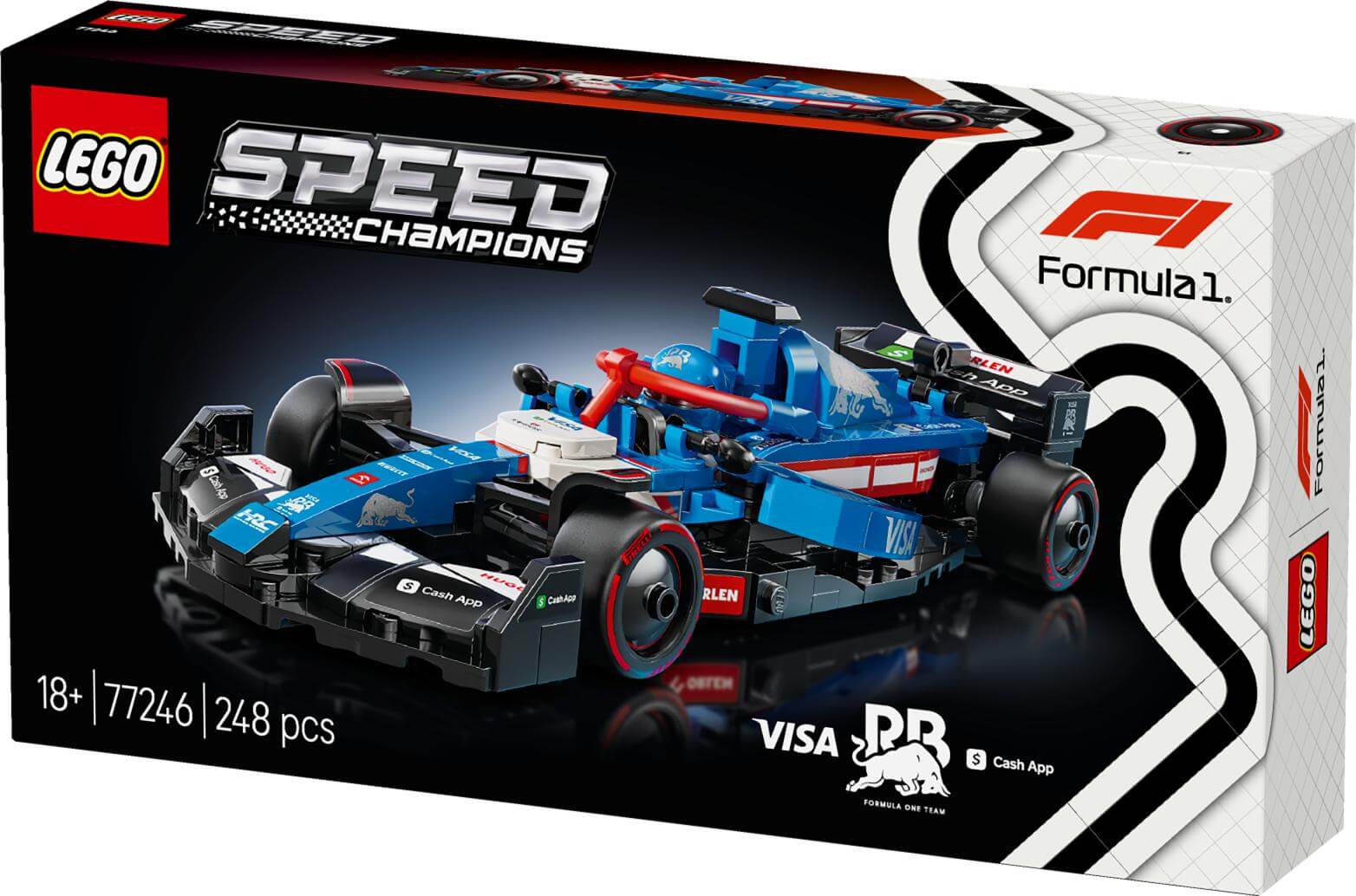 LEGO Speed Champions Visa Cash App RB VCARB 01 F1® Race Car 77246 - Dian by Nimbus Labs