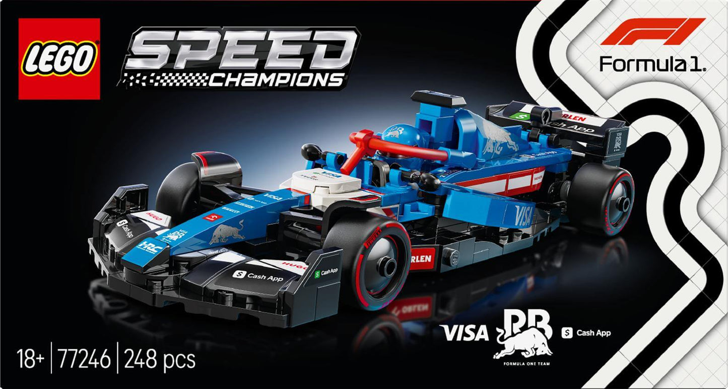 LEGO Speed Champions Visa Cash App RB VCARB 01 F1® Race Car 77246 - Dian by Nimbus Labs