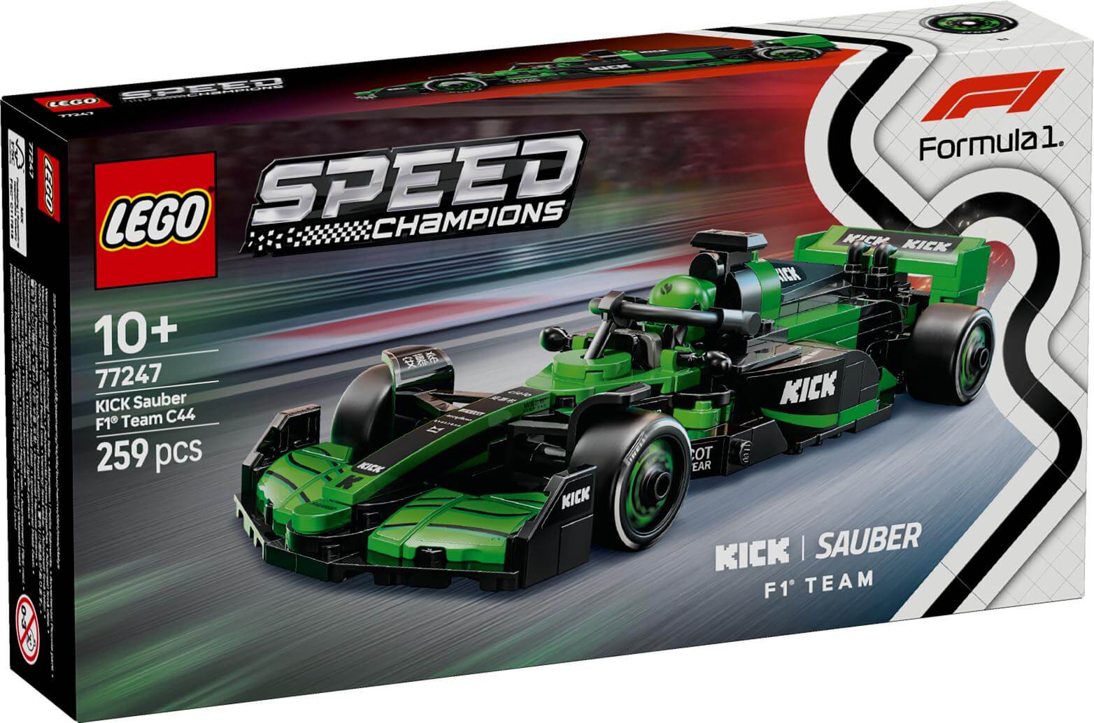 LEGO Speed Champions KICK Sauber F1® Team C44 Race Car 77247 - Dian by Nimbus Labs