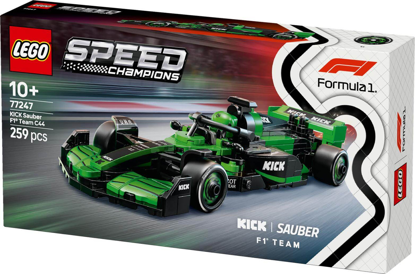 LEGO Speed Champions KICK Sauber F1® Team C44 Race Car 77247 - Dian by Nimbus Labs