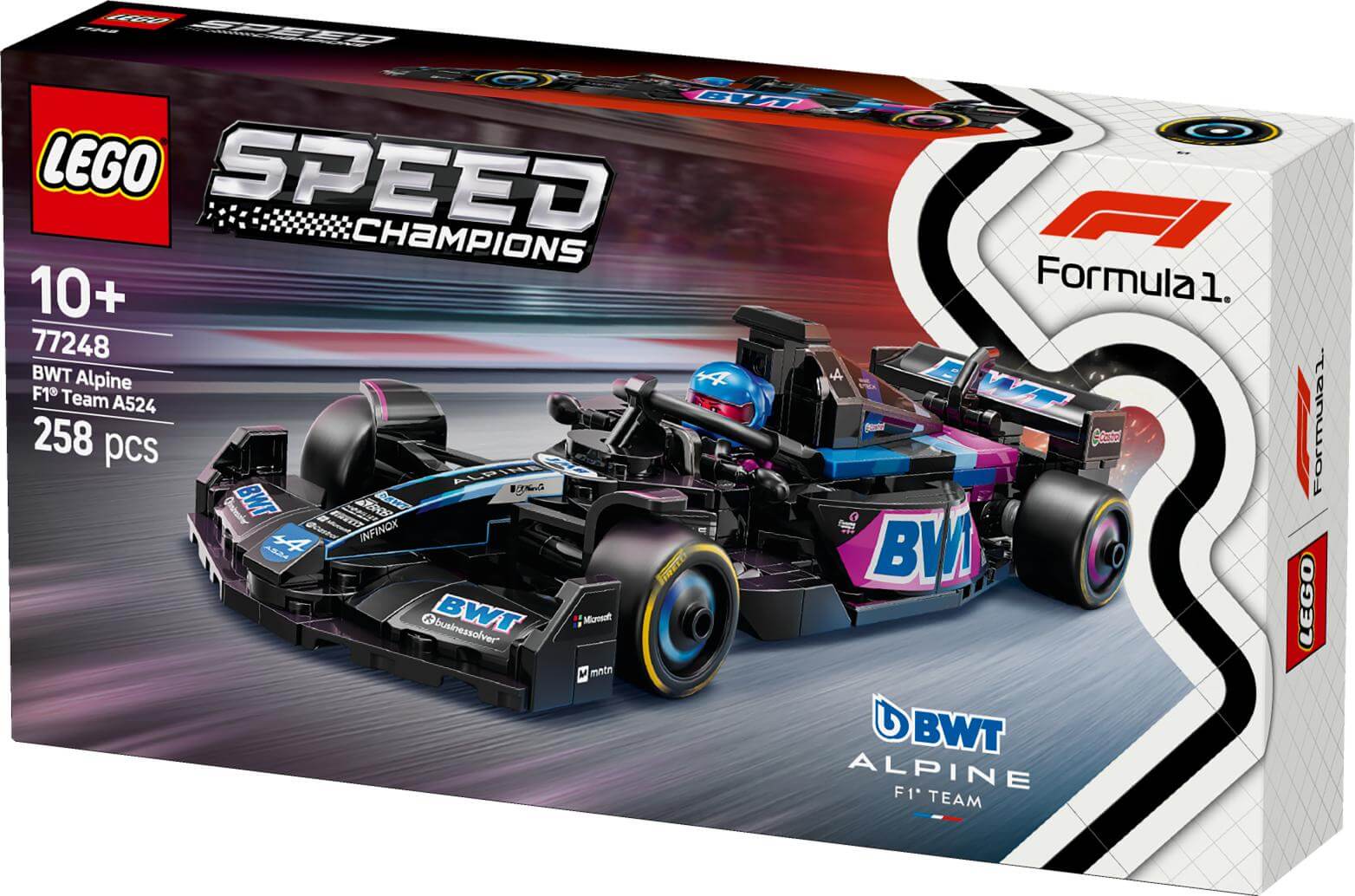 LEGO Speed Champions BWT Alpine F1® Team A524 Race Car 77248 - Dian by Nimbus Labs