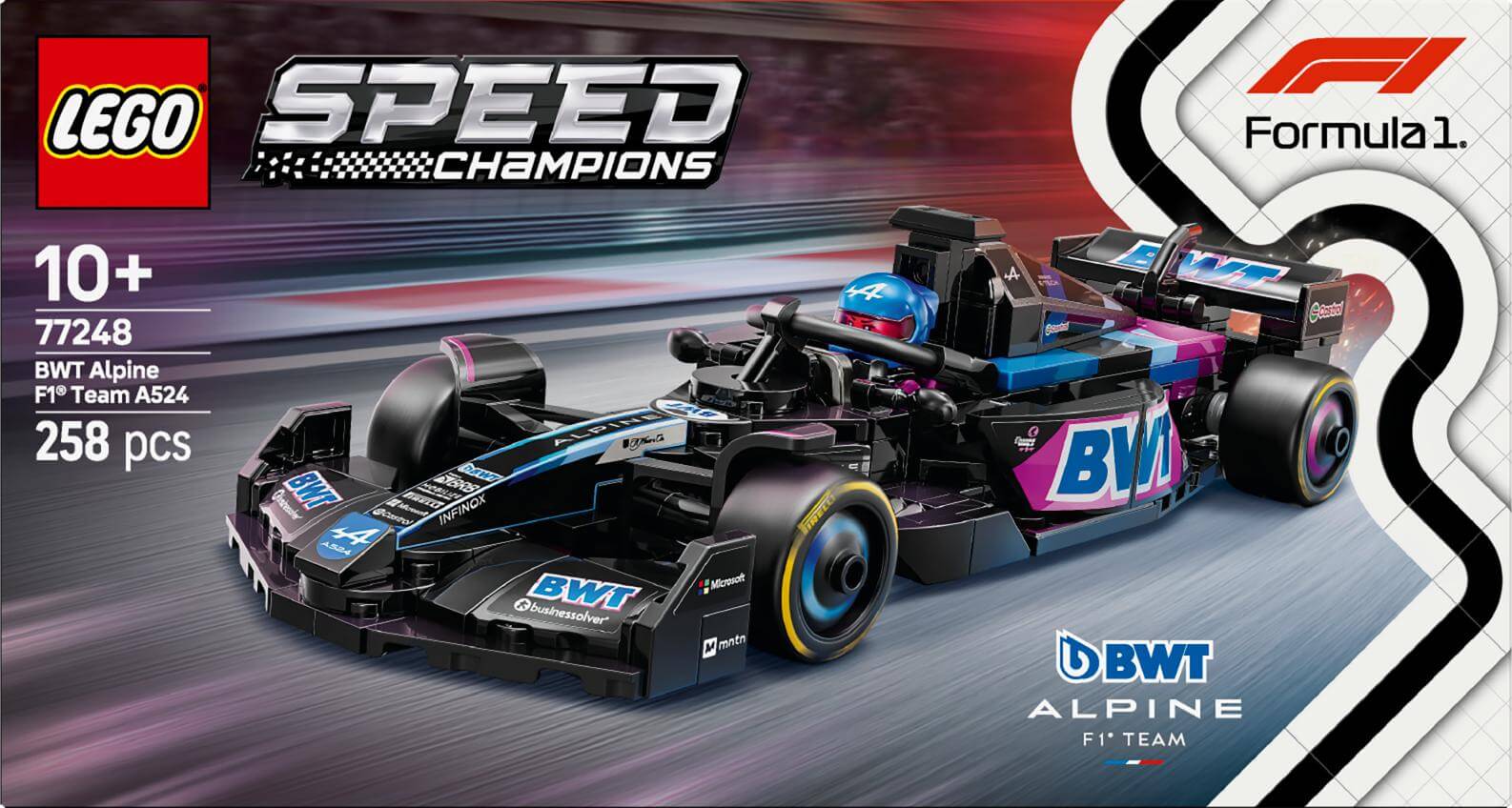 LEGO Speed Champions BWT Alpine F1® Team A524 Race Car 77248 - Dian by Nimbus Labs