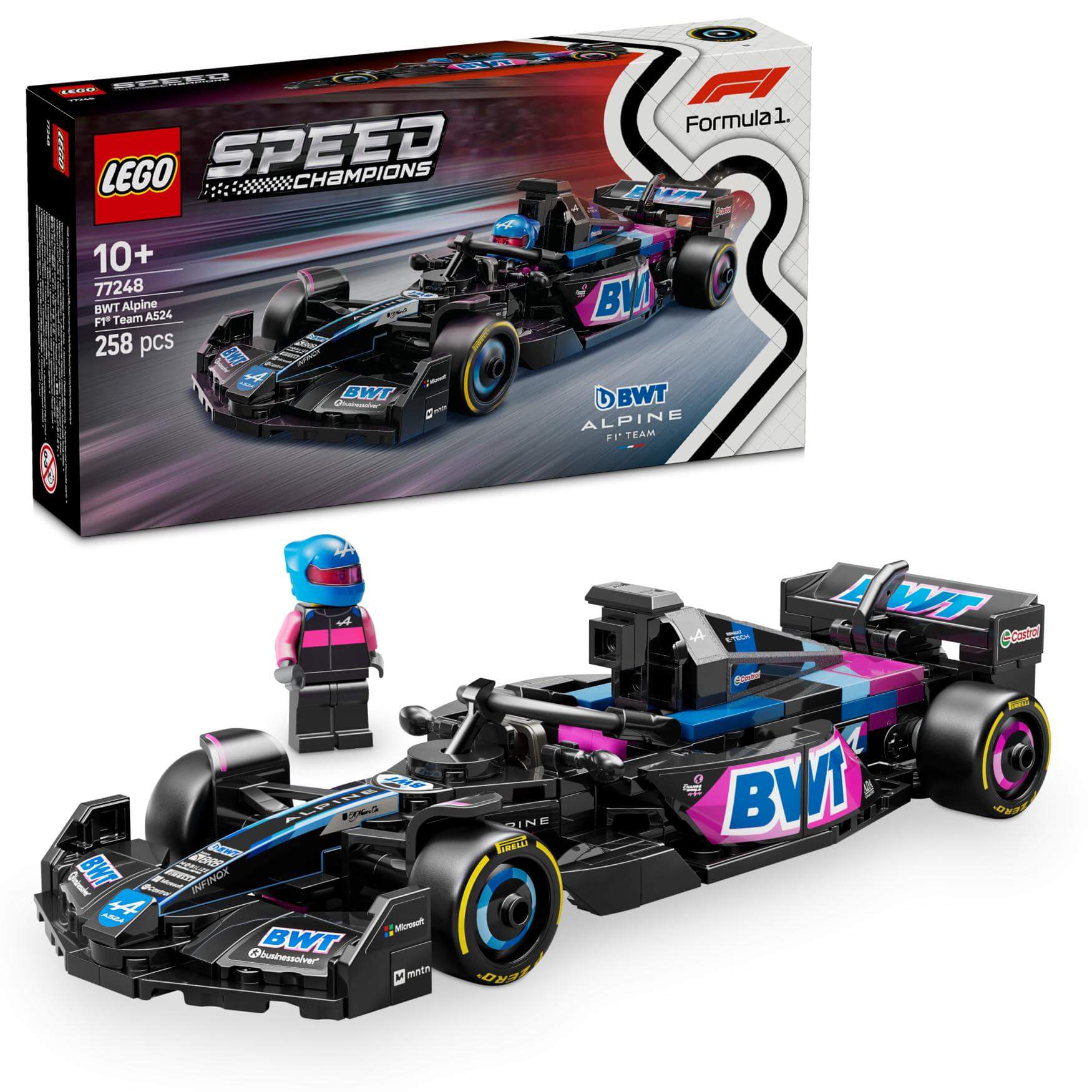 LEGO Speed Champions BWT Alpine F1® Team A524 Race Car 77248 - Dian by Nimbus Labs