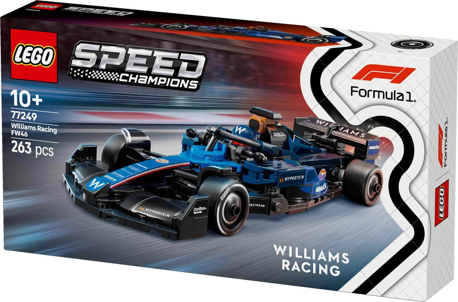 LEGO Speed Champions Williams Racing FW46 F1® Race Car 77249 - Dian by Nimbus Labs