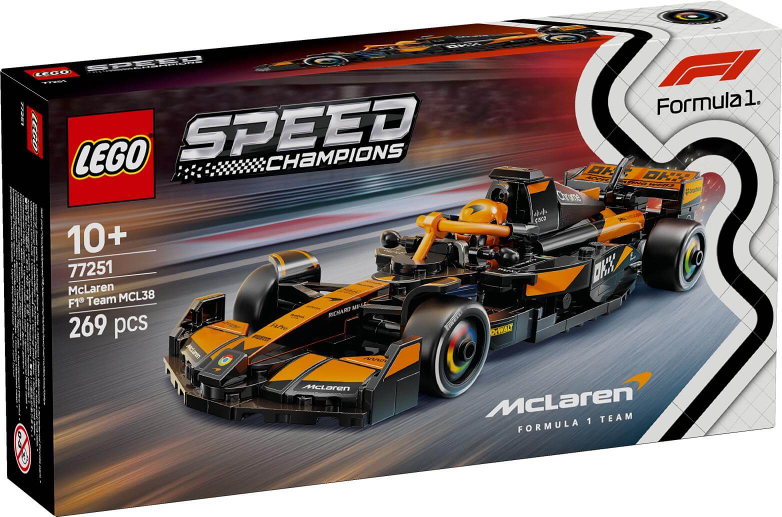 LEGO Speed Champions McLaren F1® Team MCL38 Race Car 77251 - Dian by Nimbus Labs