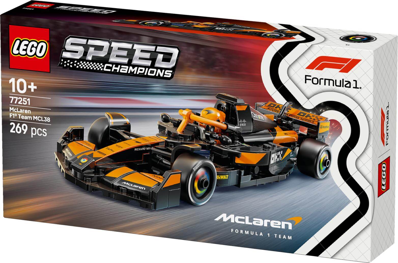 LEGO Speed Champions McLaren F1® Team MCL38 Race Car 77251 - Dian by Nimbus Labs