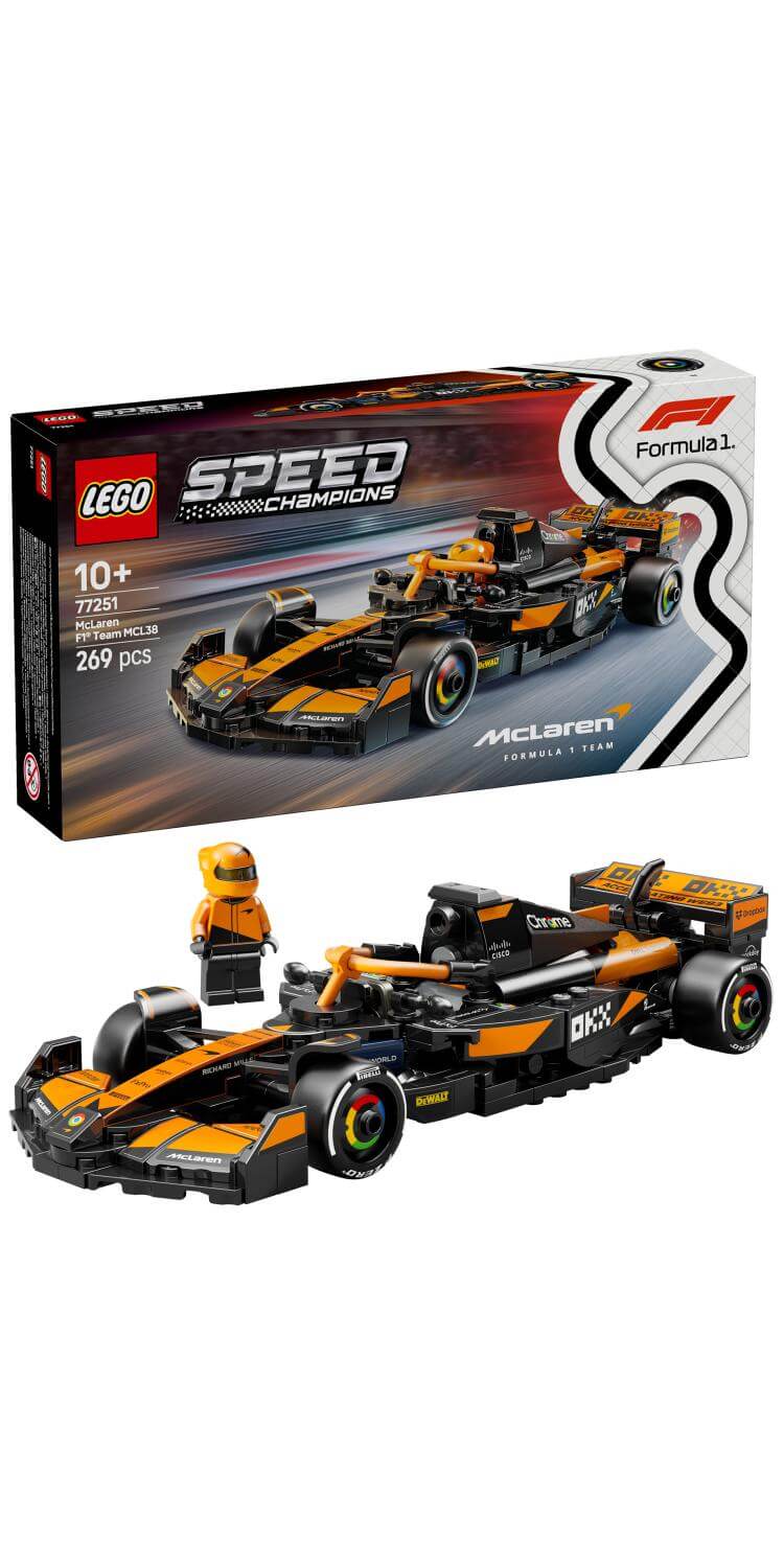 LEGO Speed Champions McLaren F1® Team MCL38 Race Car 77251 - Dian by Nimbus Labs
