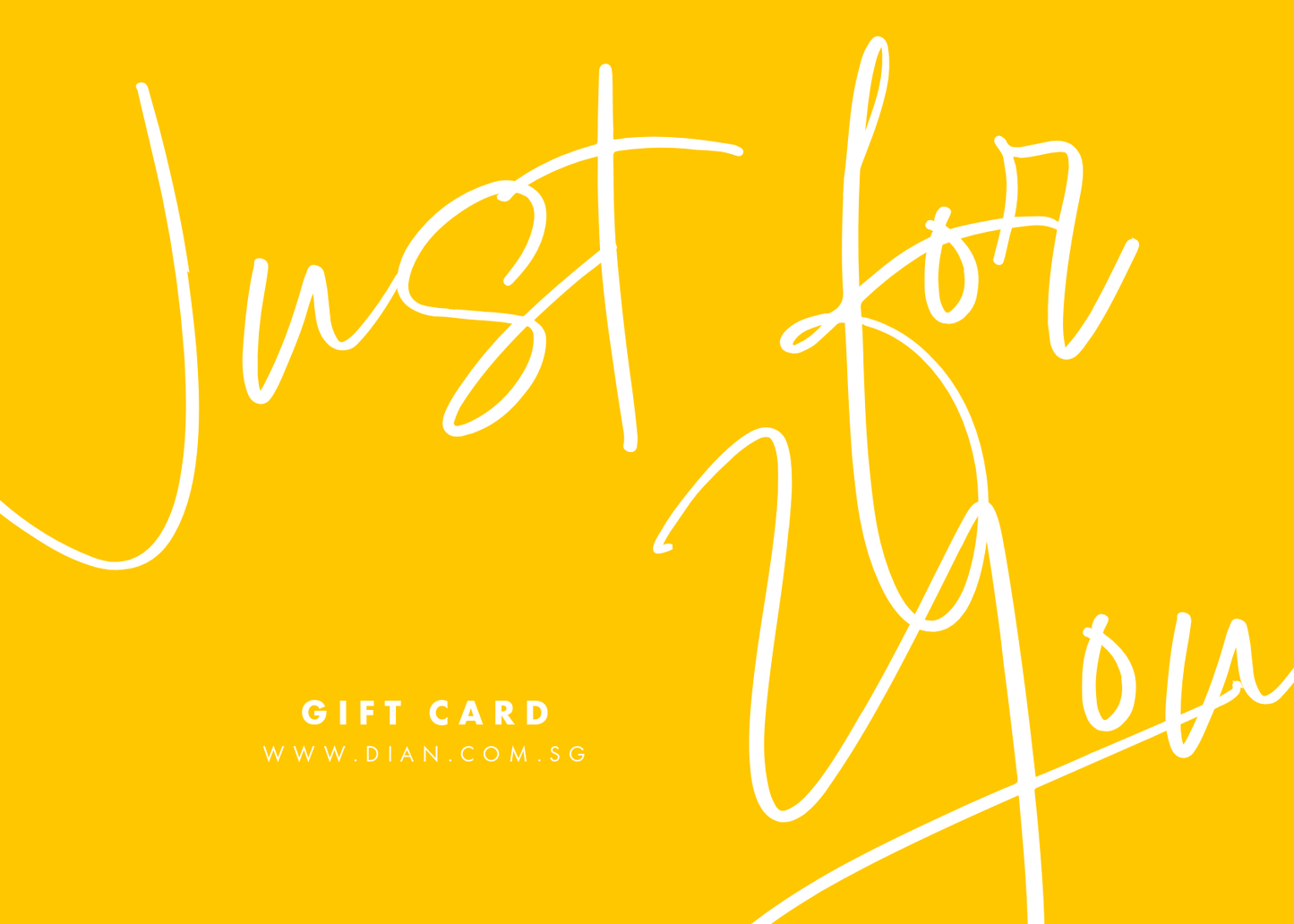 Gift Card Dian