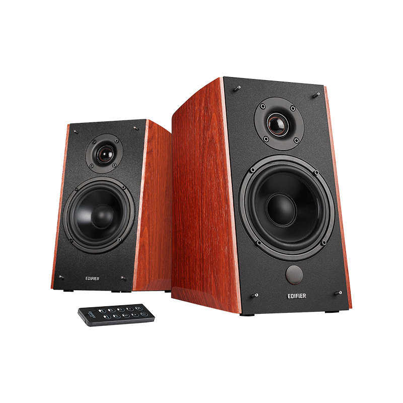 EDIFIER BOOKSHELF R2000DB BT 120W (BLACK / BROWN)