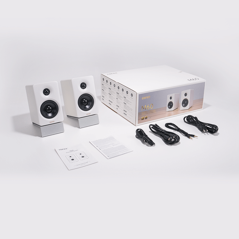 EDIFIER M60 COMPACT MULTIMEDIA SPEAKER (BLACK / WHITE / CLASSIC OAK)
