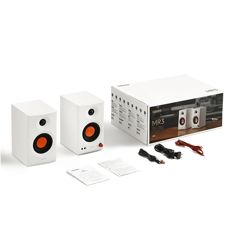 EDIFIER MR3 STUDIO MONITOR SPEAKERS 36W (BLACK / WHITE)