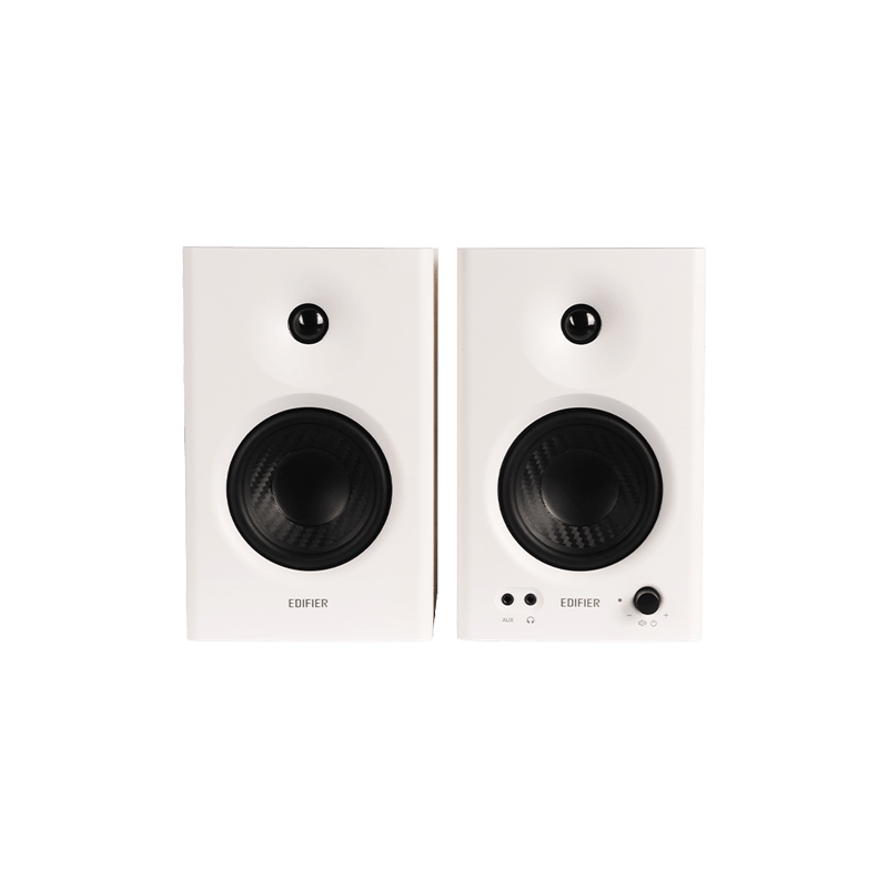 EDIFIER MR4 POWERED STUDIO MONITOR SPEAKERS 42W (BLACK/WHITE)