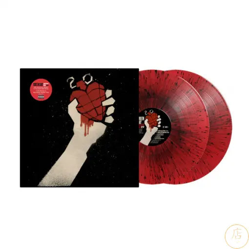 Green Day - American Idiot 20th Anniversary (Red & Black Splatter) [2L