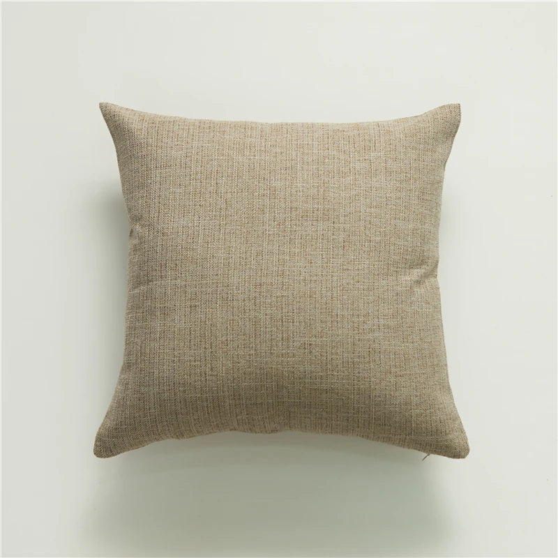 Linen Pillow Case With Tassel