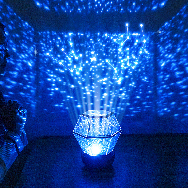 Galaxy Starry Projector Night Lamp With Remote Control