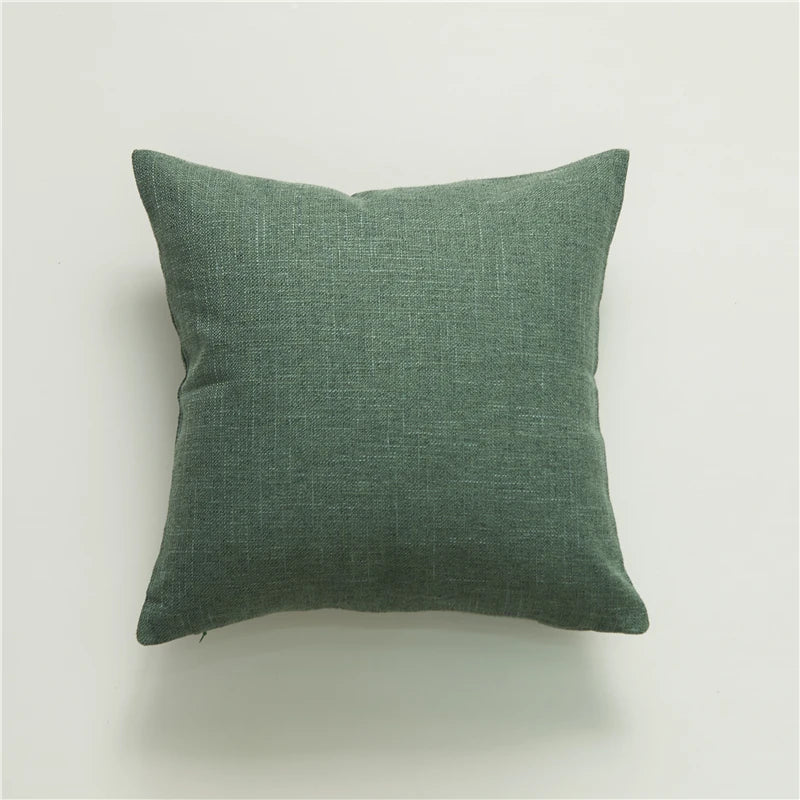Linen Pillow Case With Tassel