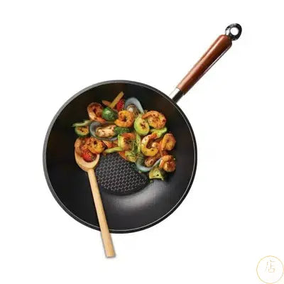 HAPPYCALL Crocodile IH 28 cm Graphene Wok Pan With LidFeatured