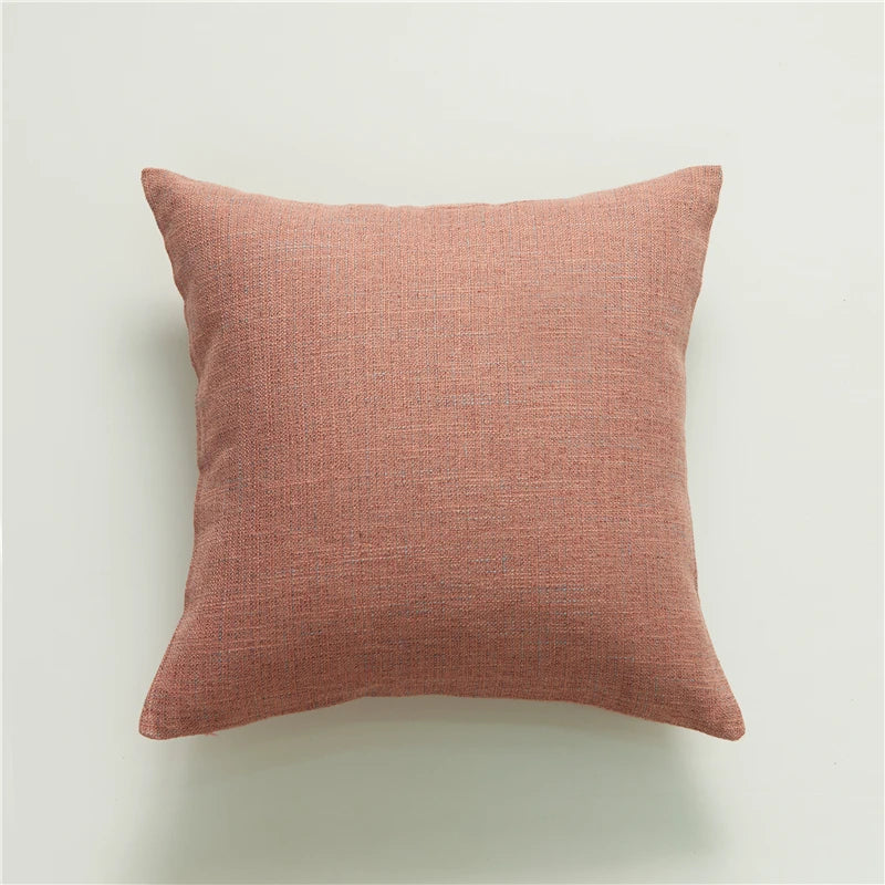 Linen Pillow Case With Tassel